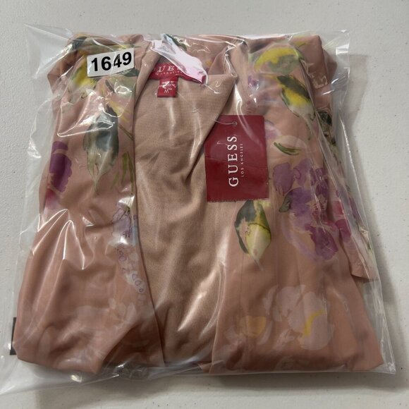 GUESS Darla Romper Summer Dreams Vapor Rose Floral Pink Size M - Picture 11 of 11